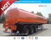 3 Axle Single Tire Large Volume 45000L Fuel Tanker or Fuel Semitrailer