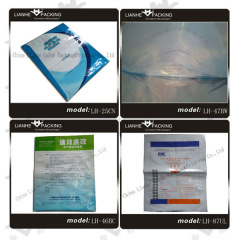 Nylon plastic packaging bag for chemical products