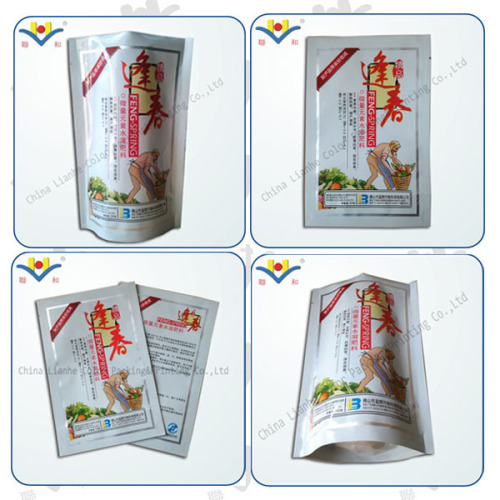 resealable aluminum foil stand up pouches for coffee