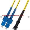 SC-MTRJ Single Mode Duplex Fiber Optic Patch Cord