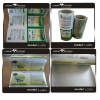 Organic pesticide liquid plastic package bag