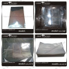 The transparent OPP plastic package bag