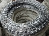 Galvanized Barbed Wire Crossed Concertina Razor Coils Good Price Per Roll