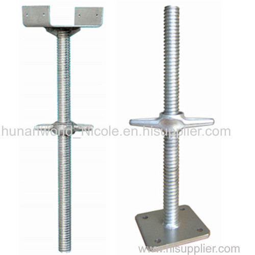 Solid Jack Base for Adjustable Steel Prop and Steel Frame