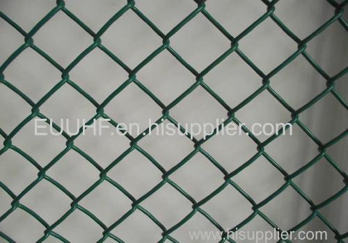 Eco Friendly Galvanized PVC Coated Wire Mesh Chain Link Fence