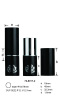 Empty Cosmetic Packaging Aluminum Lipstick Tube 12.1mm 12.7mm