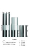 Aluminum Lipstick Tube Lipstick Case 12.1mm 12.7mm