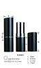 Aluminum Lipstick Tube Lipstick Case