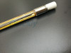 Single tube quartz infrared lamps with gold reflector