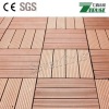 WPC waterproof DIY tiles/Quick and easy decking/Plug-and-play WPC solar decking tile