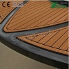 190*5mm synthetic teak boat decking material and PVC soft deck flooring for boat/yacht/ship