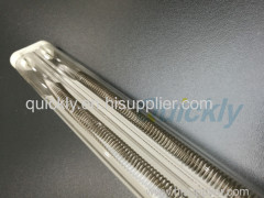 Long cable medium wave radiant portable heaters