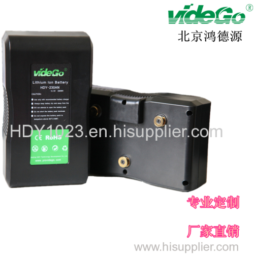 VideGo Camera lithium battery