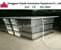 Feiyide Customized PVDF Plating Tank Machine for Chrome Electroplating Equipment With OEM