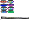 288w Curved Offroad-lights for truck with RGB Halo ring
