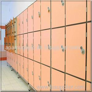 Fireproof Easy to Clean High Pressure Laminate Board Supermarket Lockers