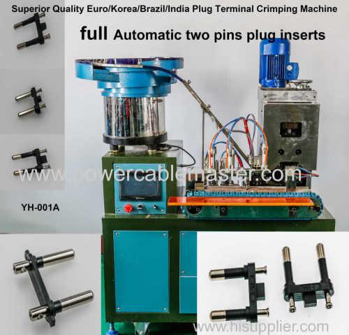 plug insert crimping machines