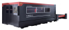 1000 watts exchange worktable fiber laser cutting machine with around cover