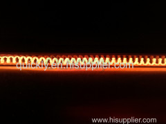 Carbon infrared quartz heat lamp