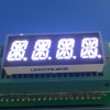 Ultra white OEM 0.39inch( 10mm)common cathode 4 digit 16 segment led display forTemperature indicator