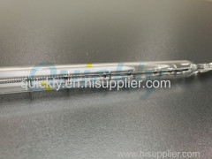 Shortwave clear tube infrared emitter