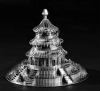 stainless steel Temple of Heaven 3D jigsaw