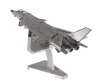 stainless steel Chengdu J-20 3D jigsaw