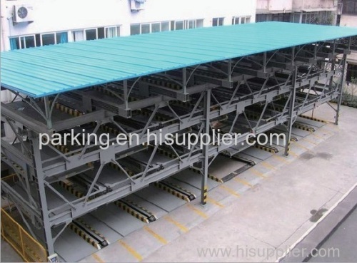PSH four-storey automated lift-sliding mechanical parking system