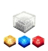 Colorful Crystal Brick Outdoor Solar Garden Ligh