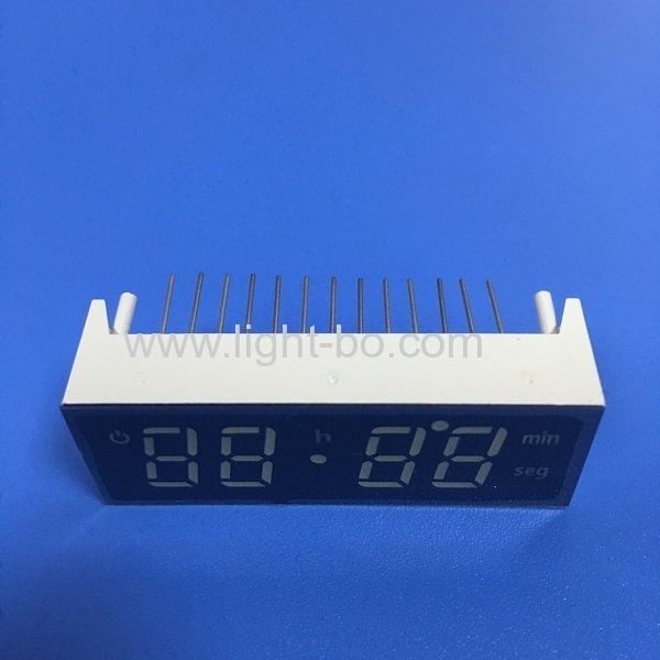 Ultra bright white Custom 7 segment led display for oven timer control