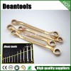 Non-Sparking Wrench Spanner Doule End Ring By Copper Beryllium 11pcs 8-32mm