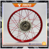 Red motorcycle rear wheel for Honda Brazil