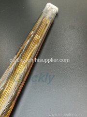 Silver mirror line drying quartz heater lamps