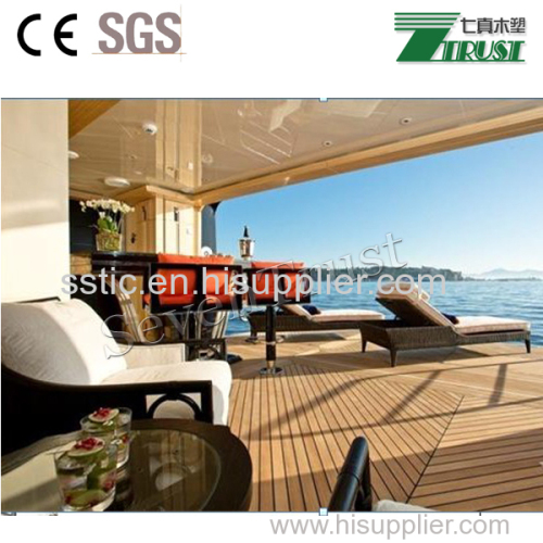 Marine Boat Yacht Synthetic Teak PVC decking for boat from seven trust
