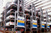 Intelligent rotary electric parking car lifting system