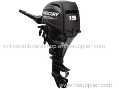 2017 Mercury 15 HP 15MLH Outboard Motor