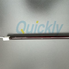 quartz tube ruby lamps for solar cell stringer