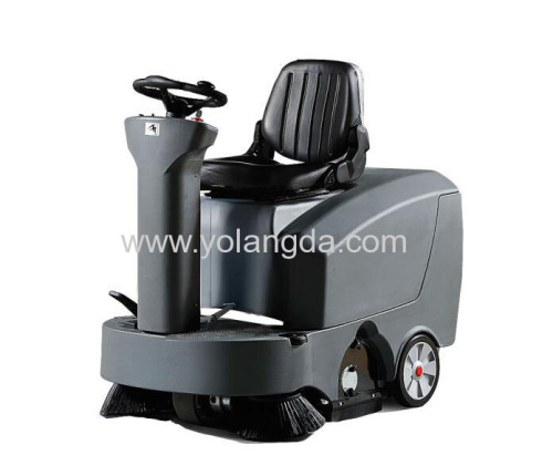 Compact Industrial battery powered road Floor Sweeper