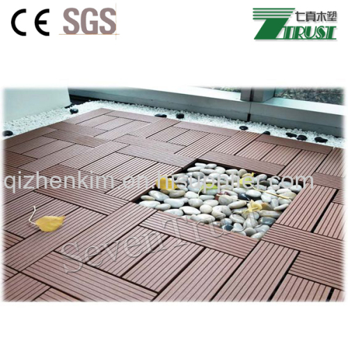 300X300mm China factory Good Price and High quality DIY WPC Decking Floor System