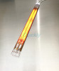 Fast response carbon infrared heating tube