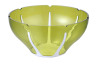 two tones/color/double injection plastic salad bowl