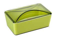 two tones/color/layer double injection plastic butter dish