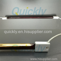 Shortwave quartz tube IR heating lamps