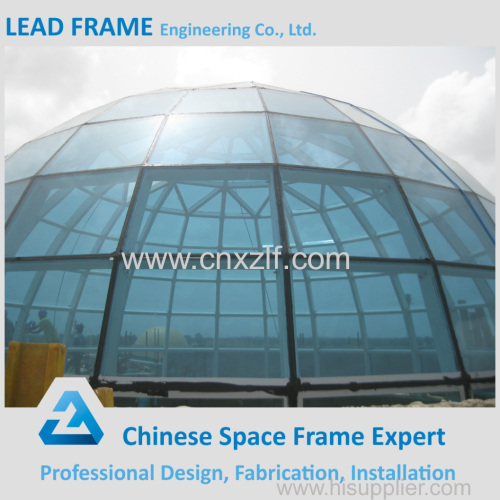 Australia Steel Structure Dome Glass Roof