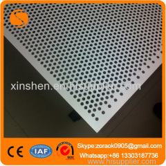 Perforated metal mesh sheet