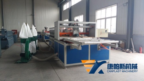 WPC cabinet board production line Wood Plastic furniture plate production line