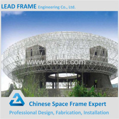 Arch space frame prefabricated gym build for physical culture