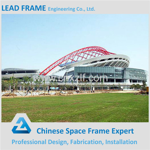 Customized Light Steel Space Frame Prefabricated Gym Building