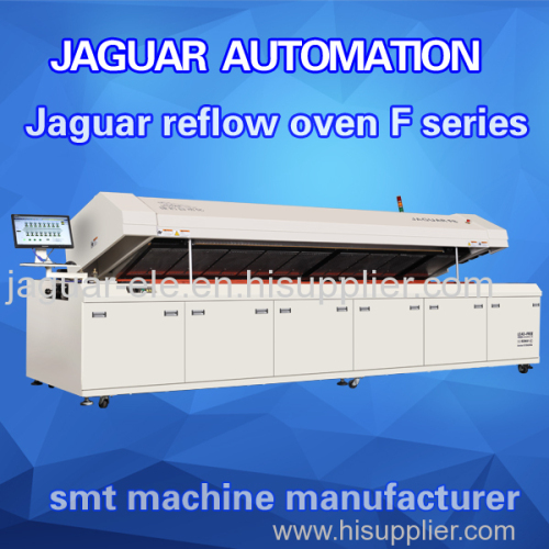 Led lamp assemble line automatic lead-free reflow oven