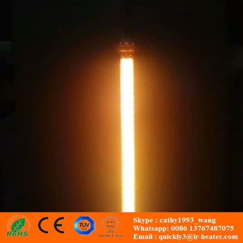 clear quartz heating tube heater 230v